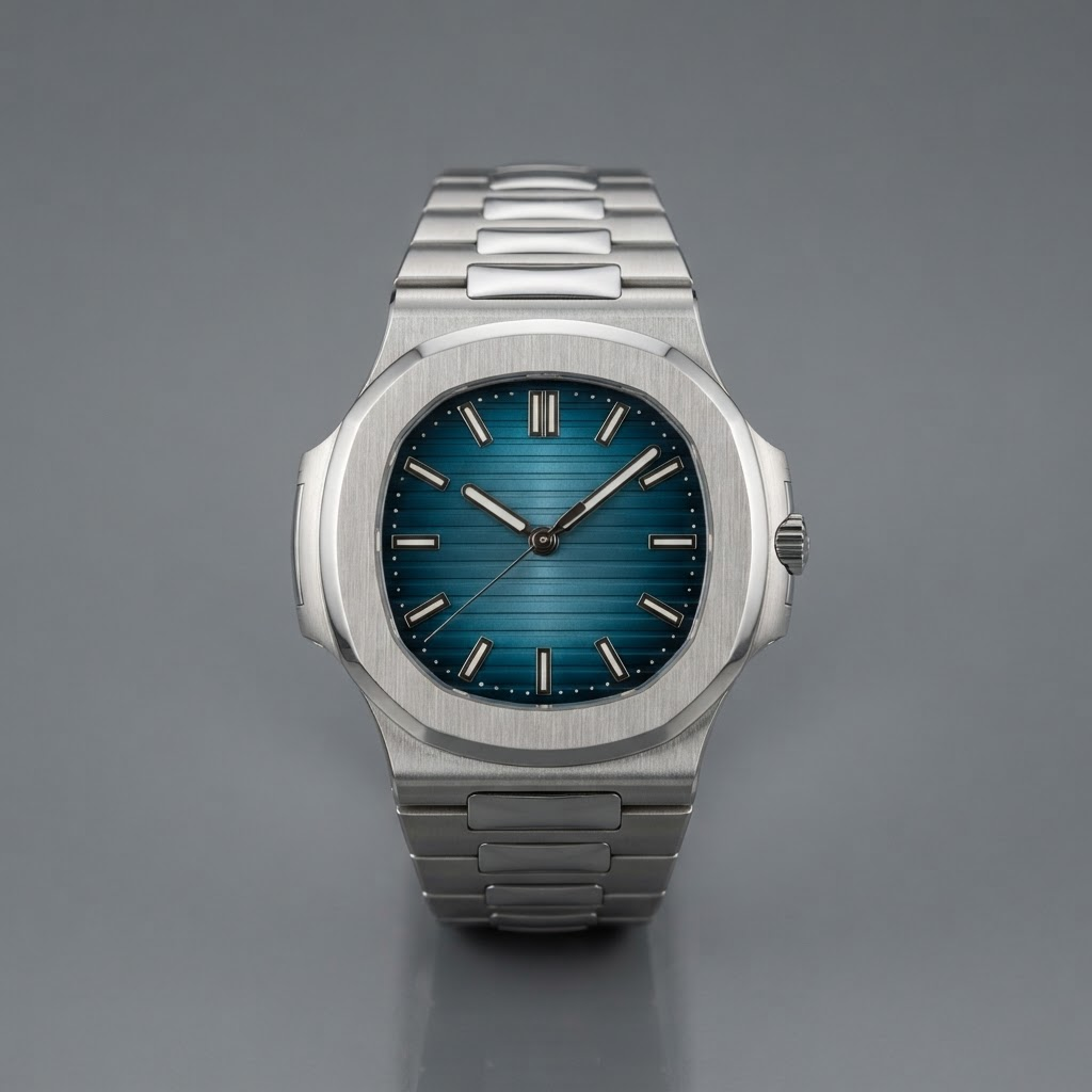Patek Philippe Nautilus 5711 with blue dial